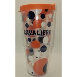 University of Virginia UVA Cavaliers Tervis Tumbler Cup 24oz Orange